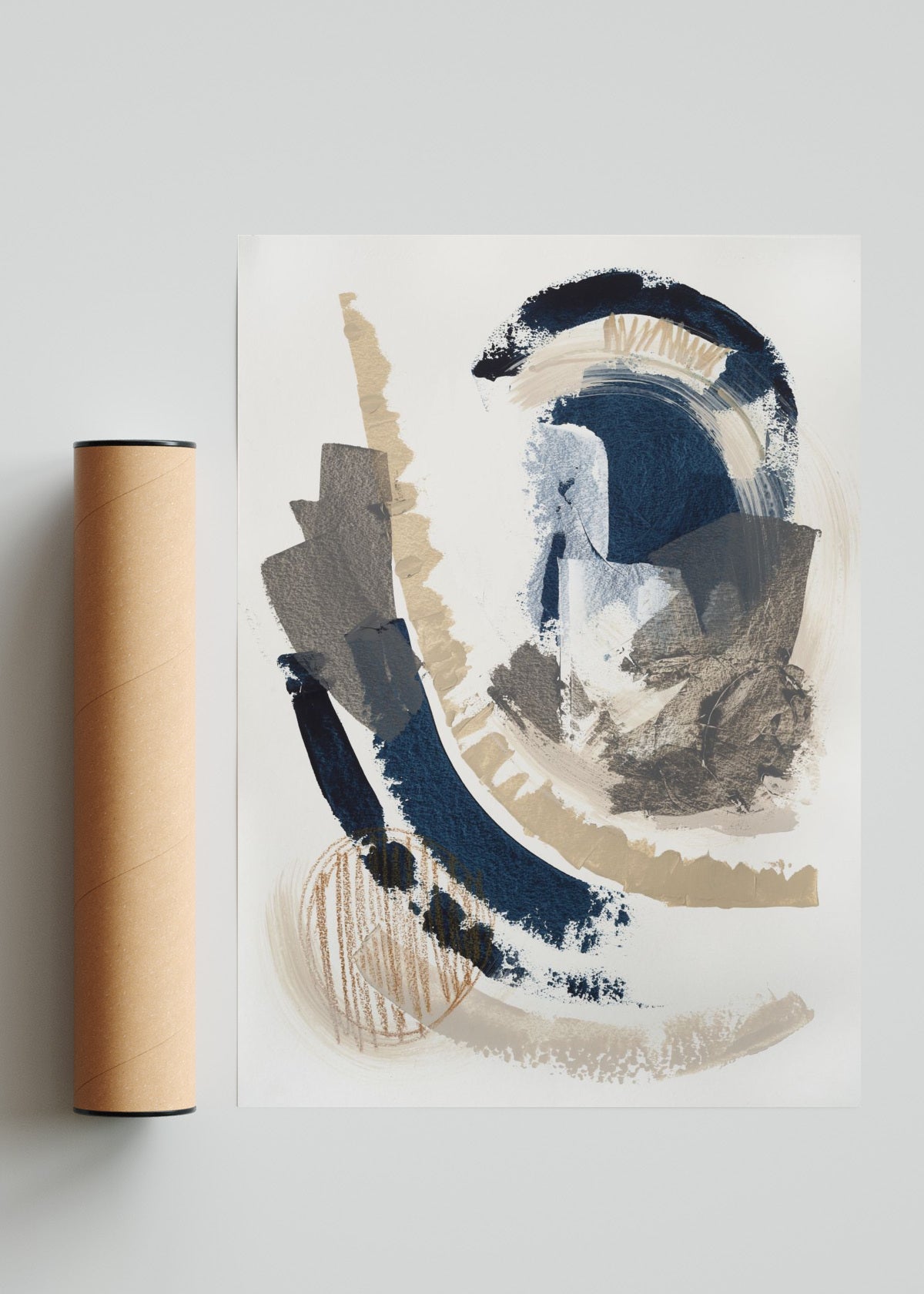 Abstract#1 - Retrato solo print