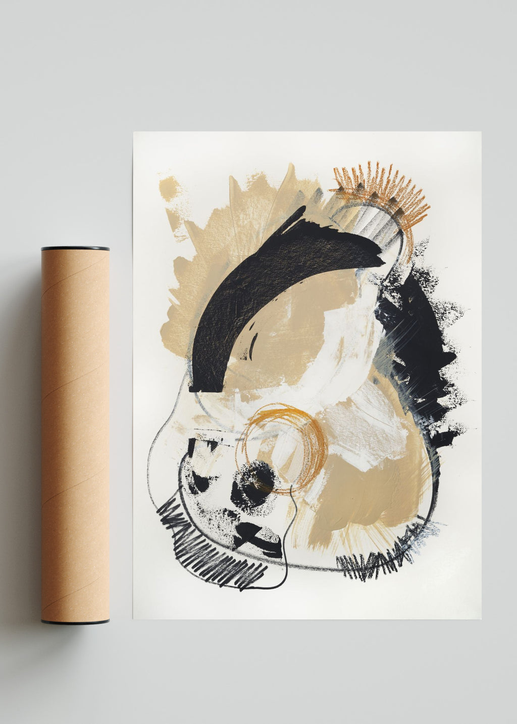 Abstract#4 - Retrato solo print
