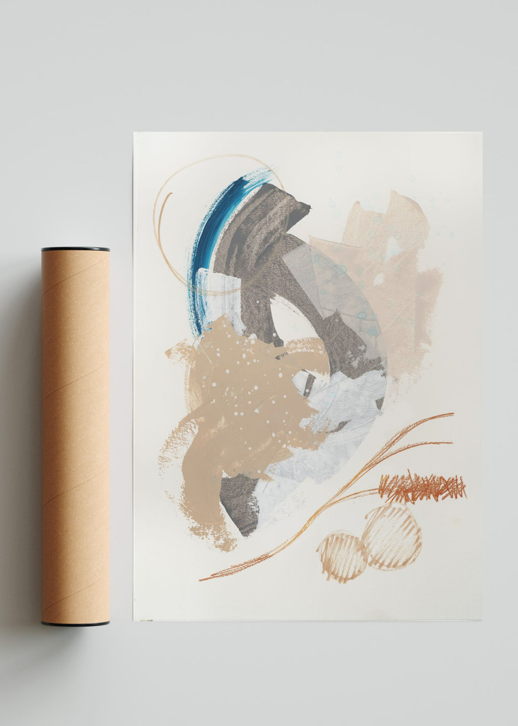 Abstract#5 - Retrato solo print