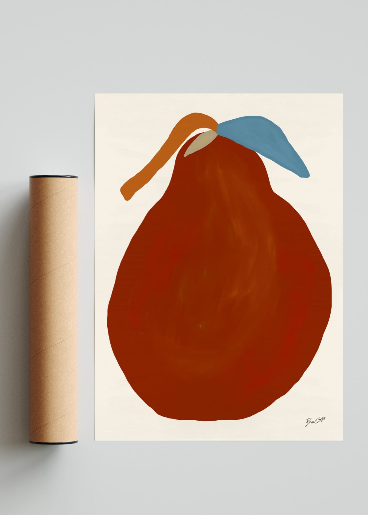 Red Hot Chili Pear - Retrato solo print