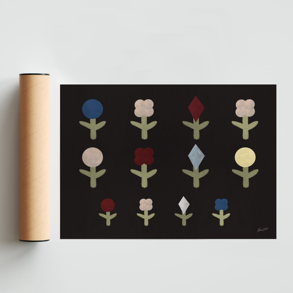 Jardin - Paisaje Solo print