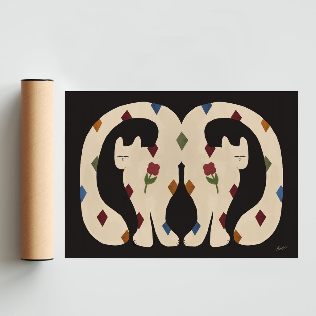 Mellis - Paisaje Solo print