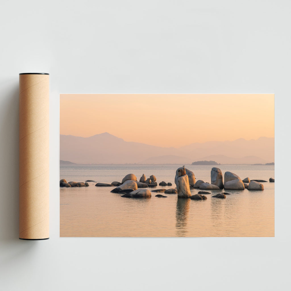 Atardecer en el mar - FotoH solo print