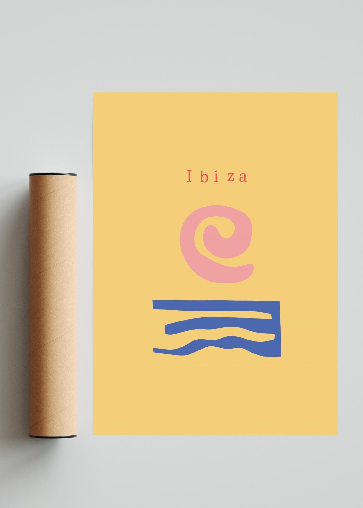Travelprints_Ibiza - Retrato solo print