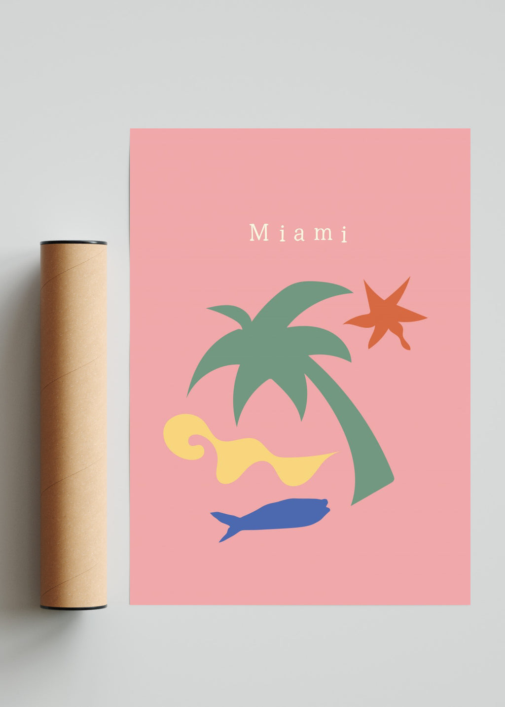 Travelprints_Miami2 - Retrato solo print