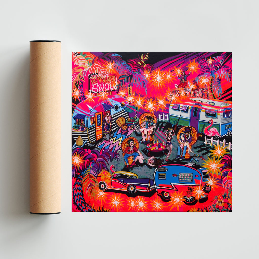 La Loca de los Kitties - Cuadrado solo print