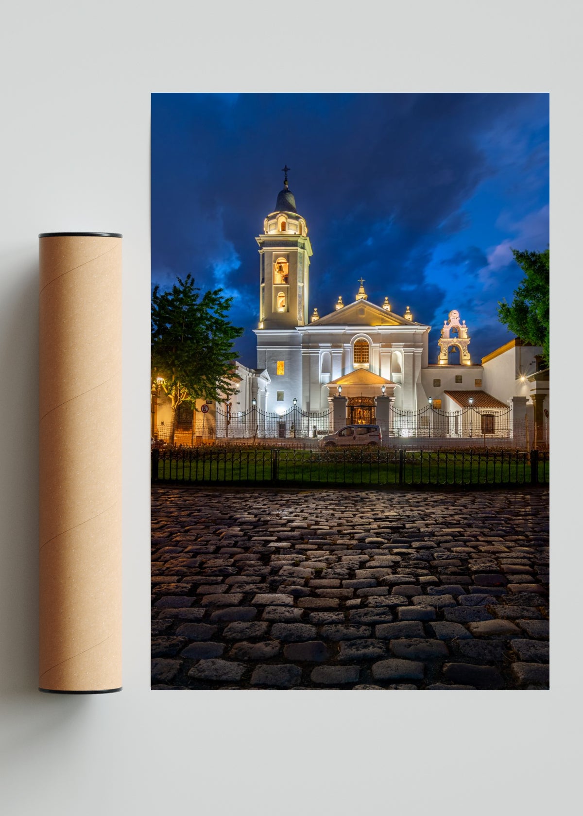 Basílica Nuestra Señora del Pilar - FotoV Solo print