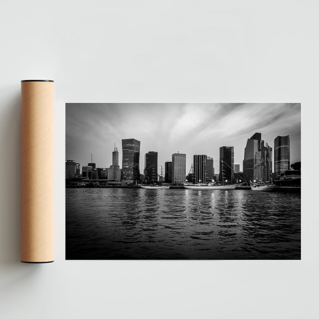 Catalinas desde Dársena Norte - FotoH solo print