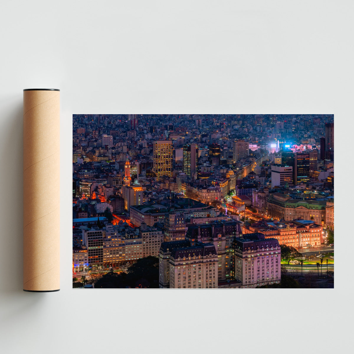 Buenos Aires nocturna - FotoH solo print