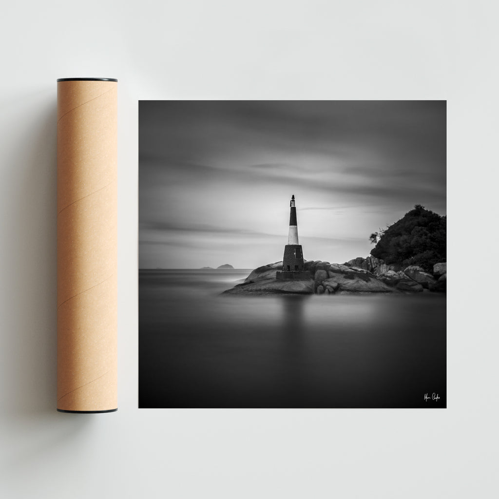 O TEMPO - FAROL - Cuadrado solo print