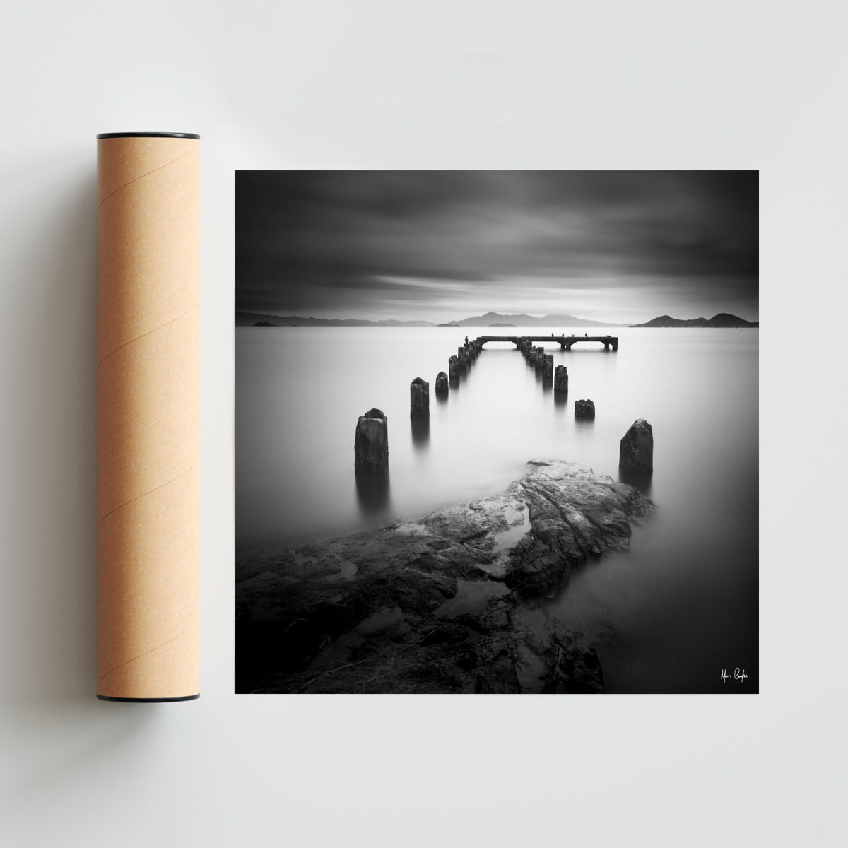 O TEMPO - TRAPICHE DO CORAL - Cuadrado solo print