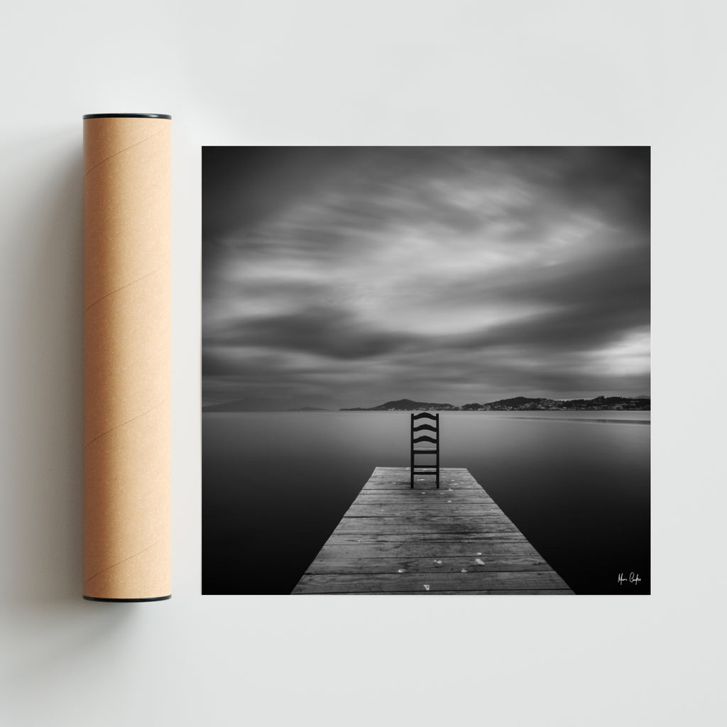 O TEMPO - OBSERVADOR - Cuadrado solo print