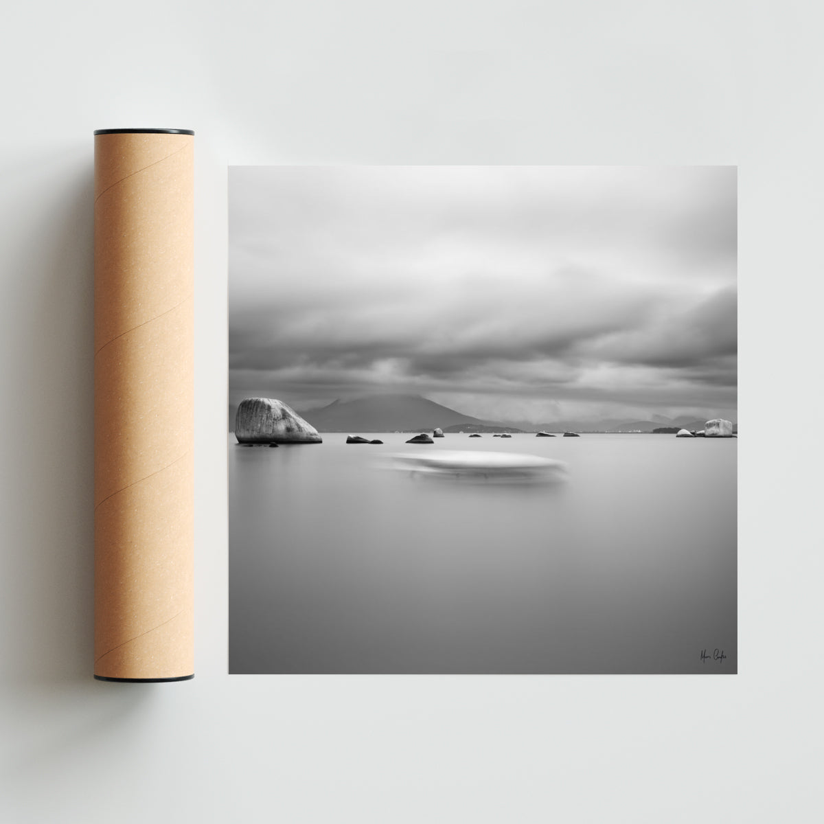 VULTO BARCO - Cuadrado solo print