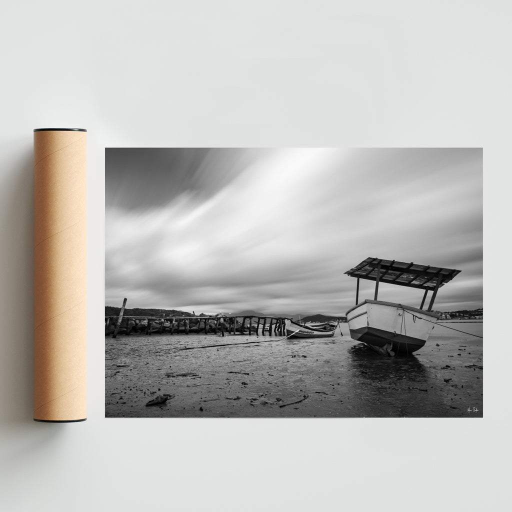 AGUARDAM A MARÉ - DOIS - Paisaje Solo print