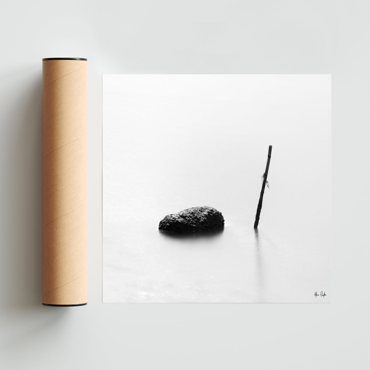 PAU E PEDRA - Cuadrado solo print
