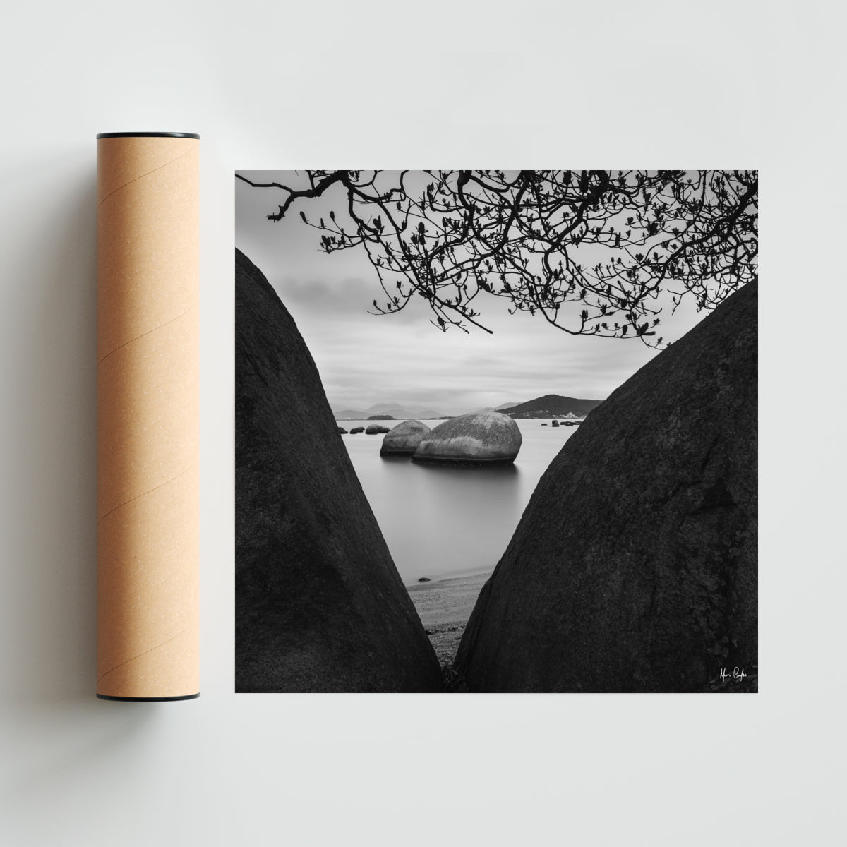 POR ENTRE ELAS - Cuadrado solo print