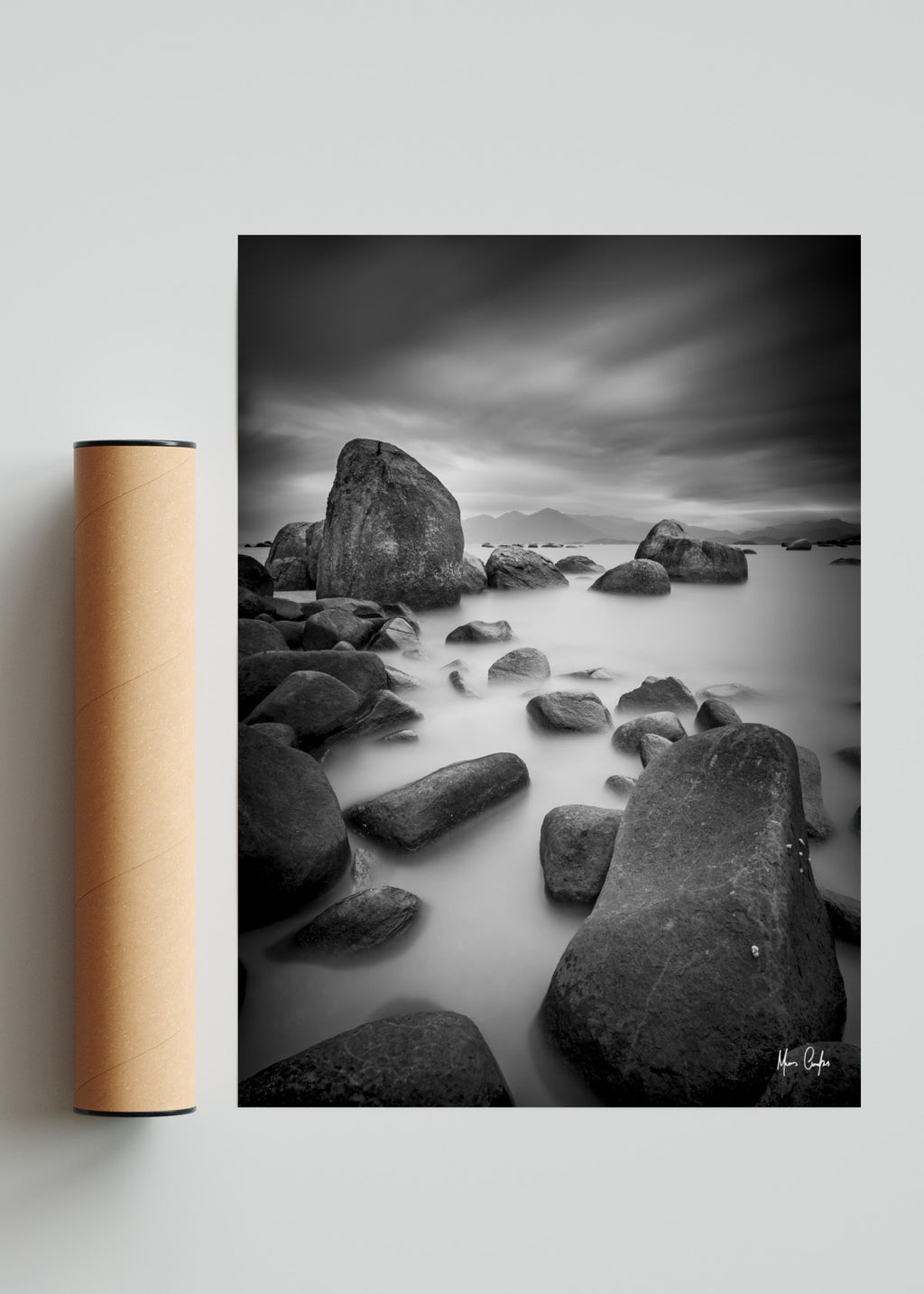 MAR DE PEDRAS - Retrato solo print