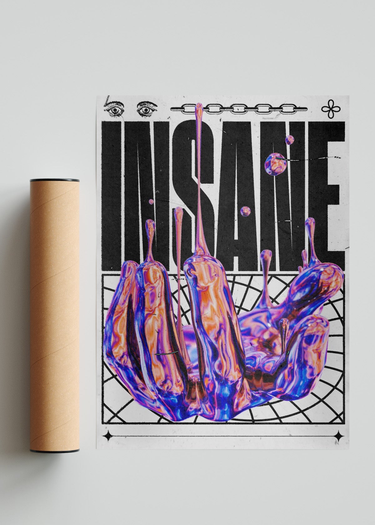 Insane - Retrato solo print