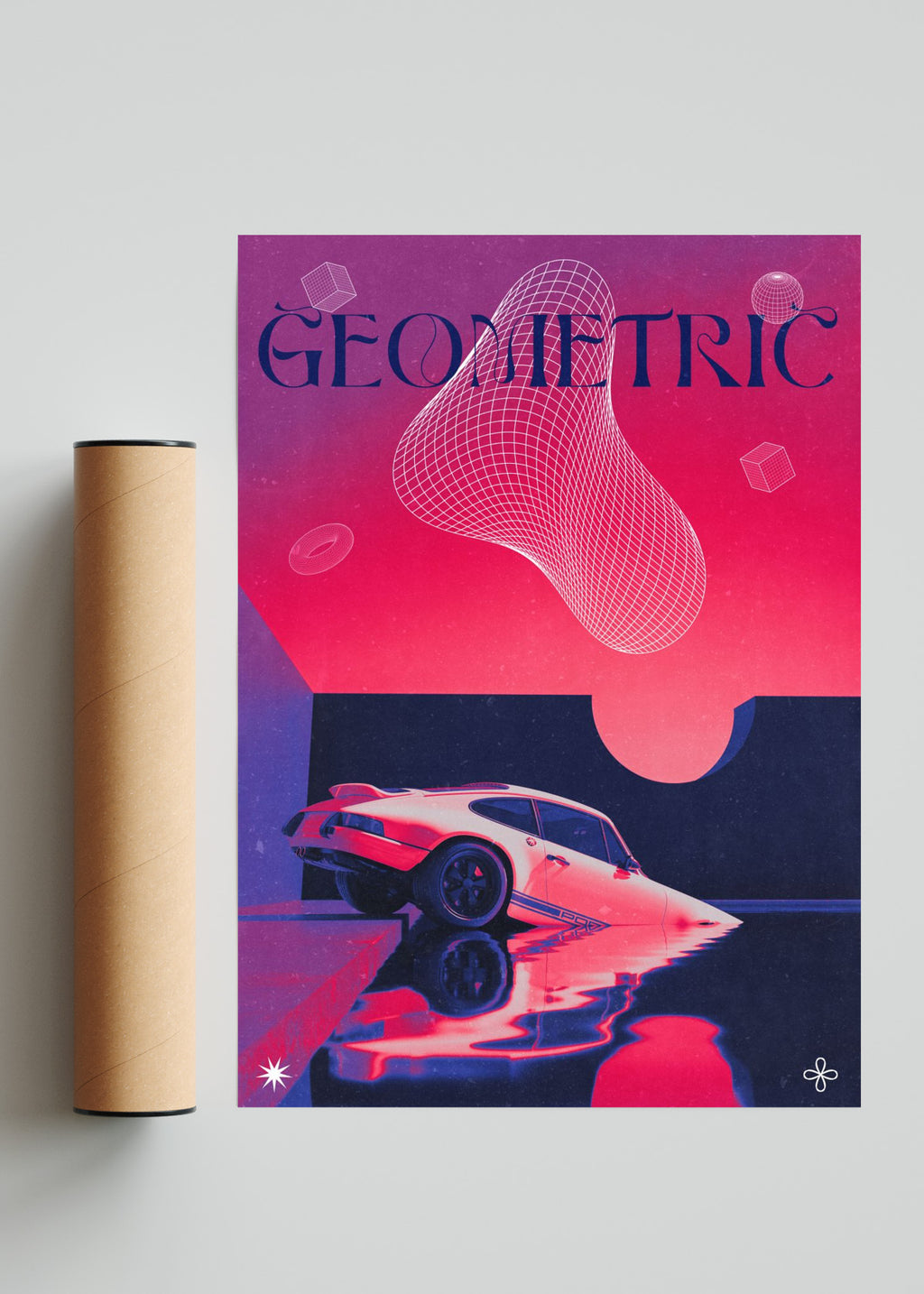 Geometric - Retrato solo print