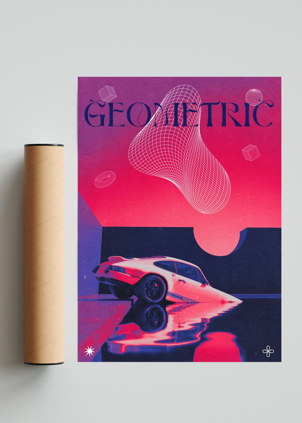 Geometric - Retrato solo print