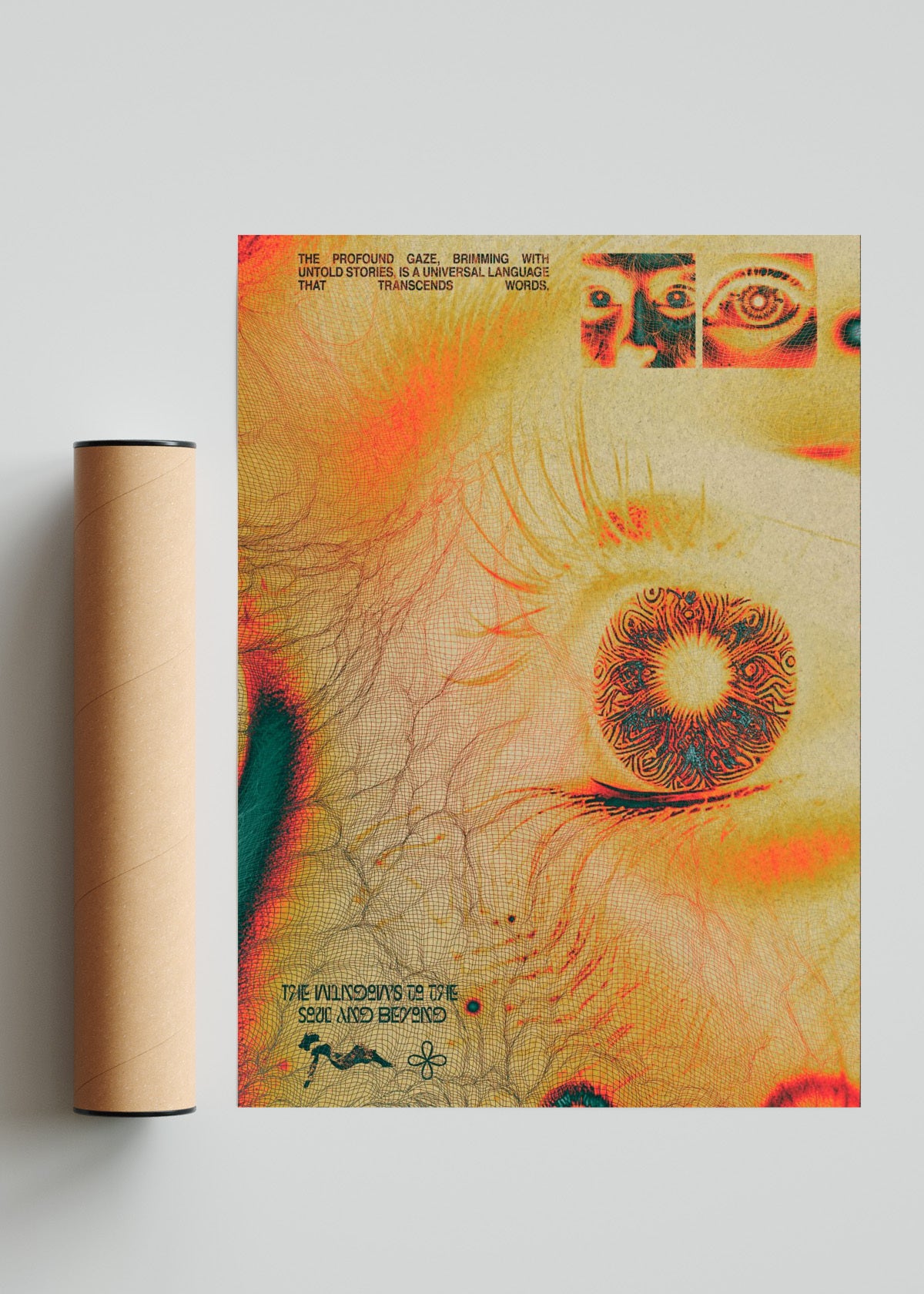 Eyes - Retrato solo print