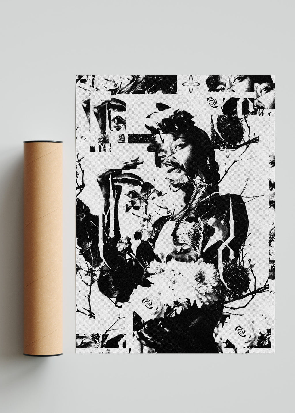 Flores - Retrato solo print