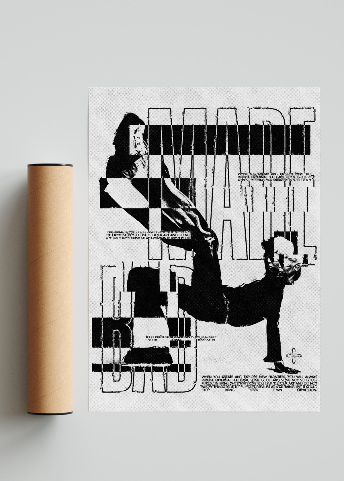 Made Bad - Retrato solo print