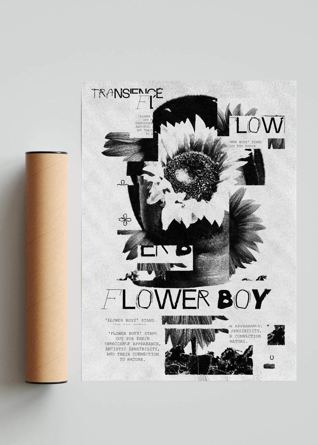 Flower Boy - Retrato solo print