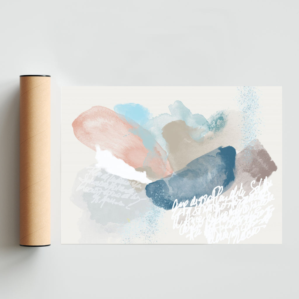 Serendipia - Paisaje Solo print
