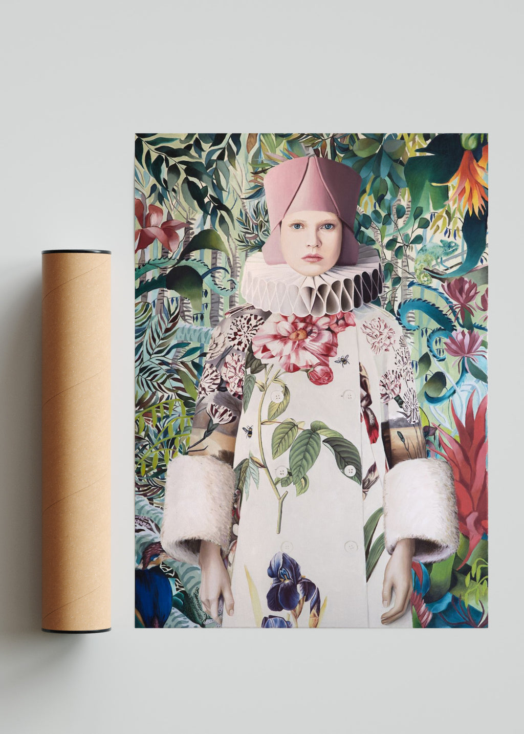 Reina Tropical - Retrato solo print