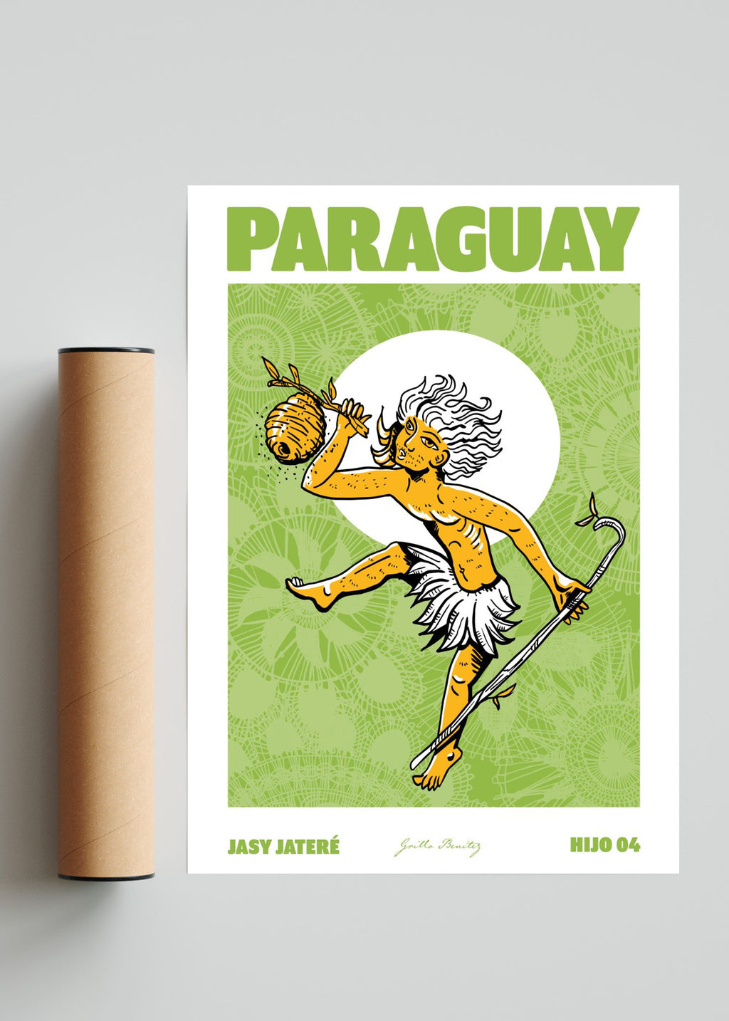 Jasy Jateré - Retrato solo print