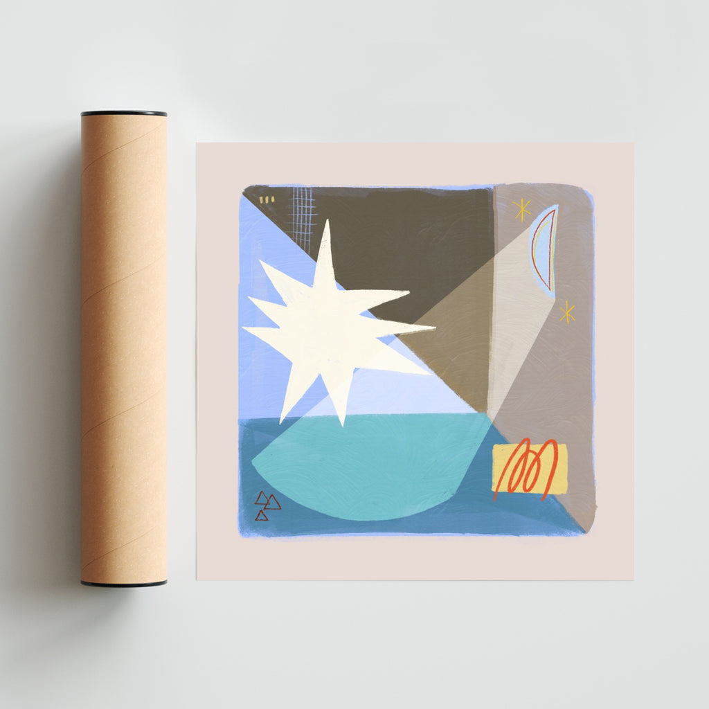 Espacio B - Cuadrado solo print