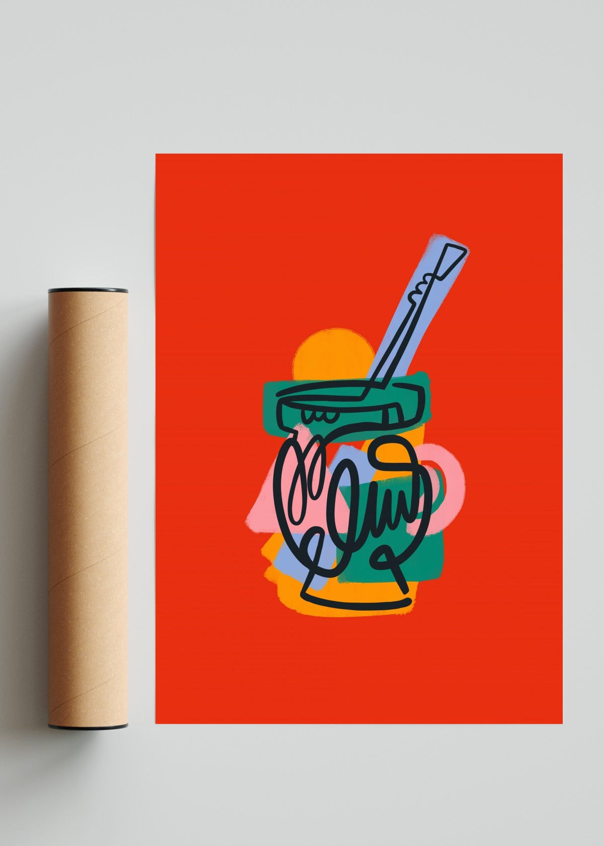 Mate - Retrato solo print