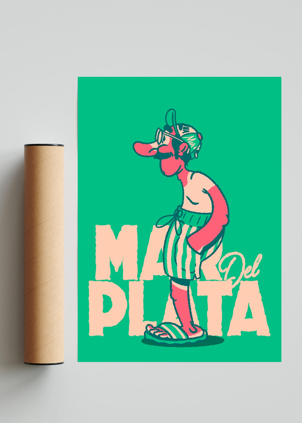 Mar del plata - Retrato solo print