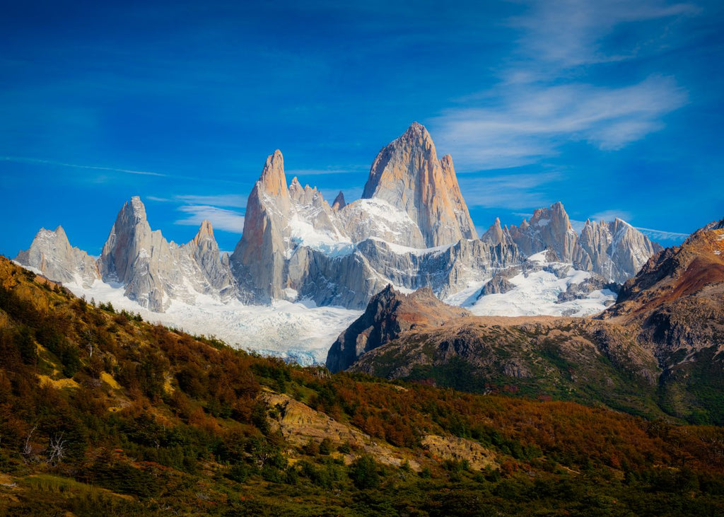 Fitz Roy desde el valle.