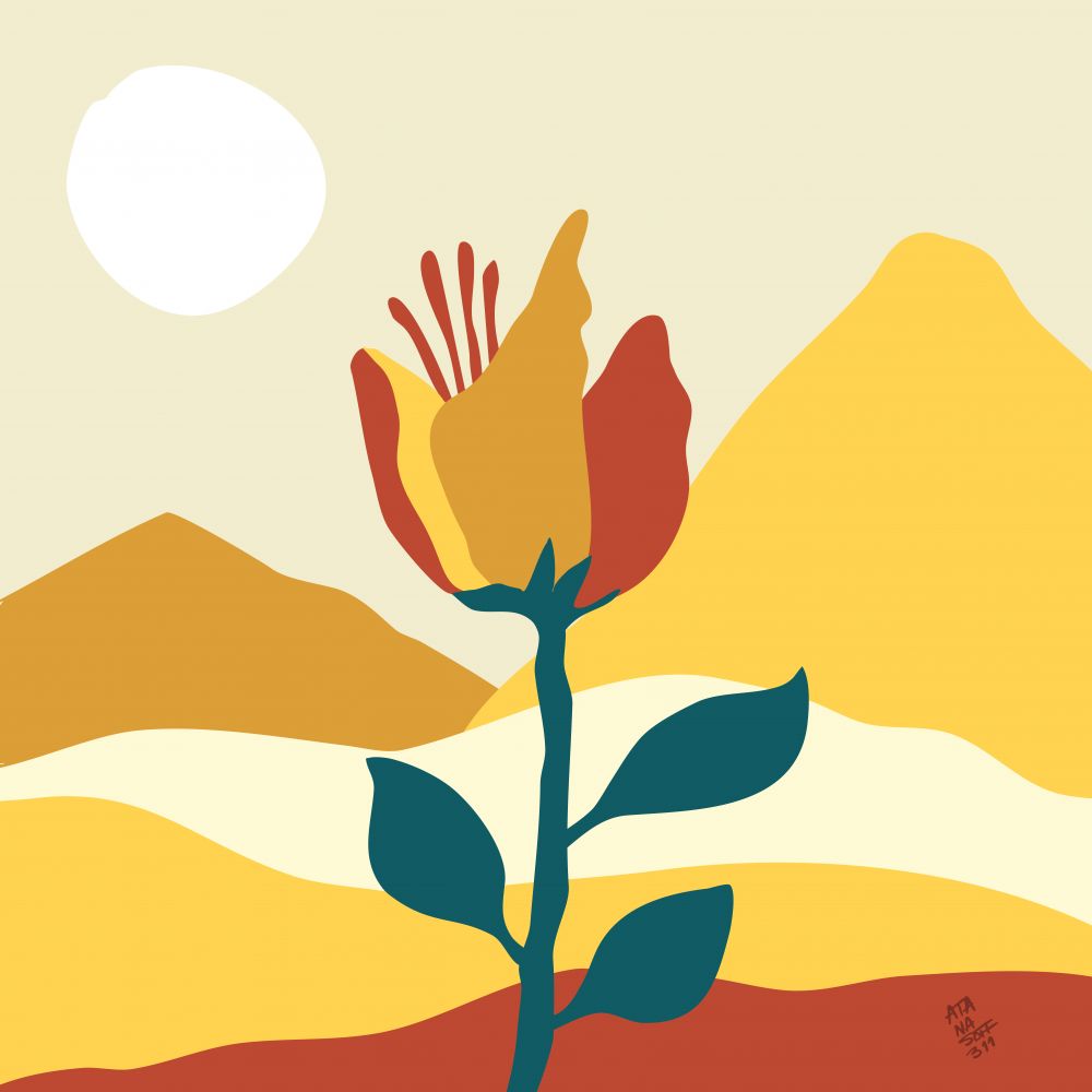 Flor en el valle