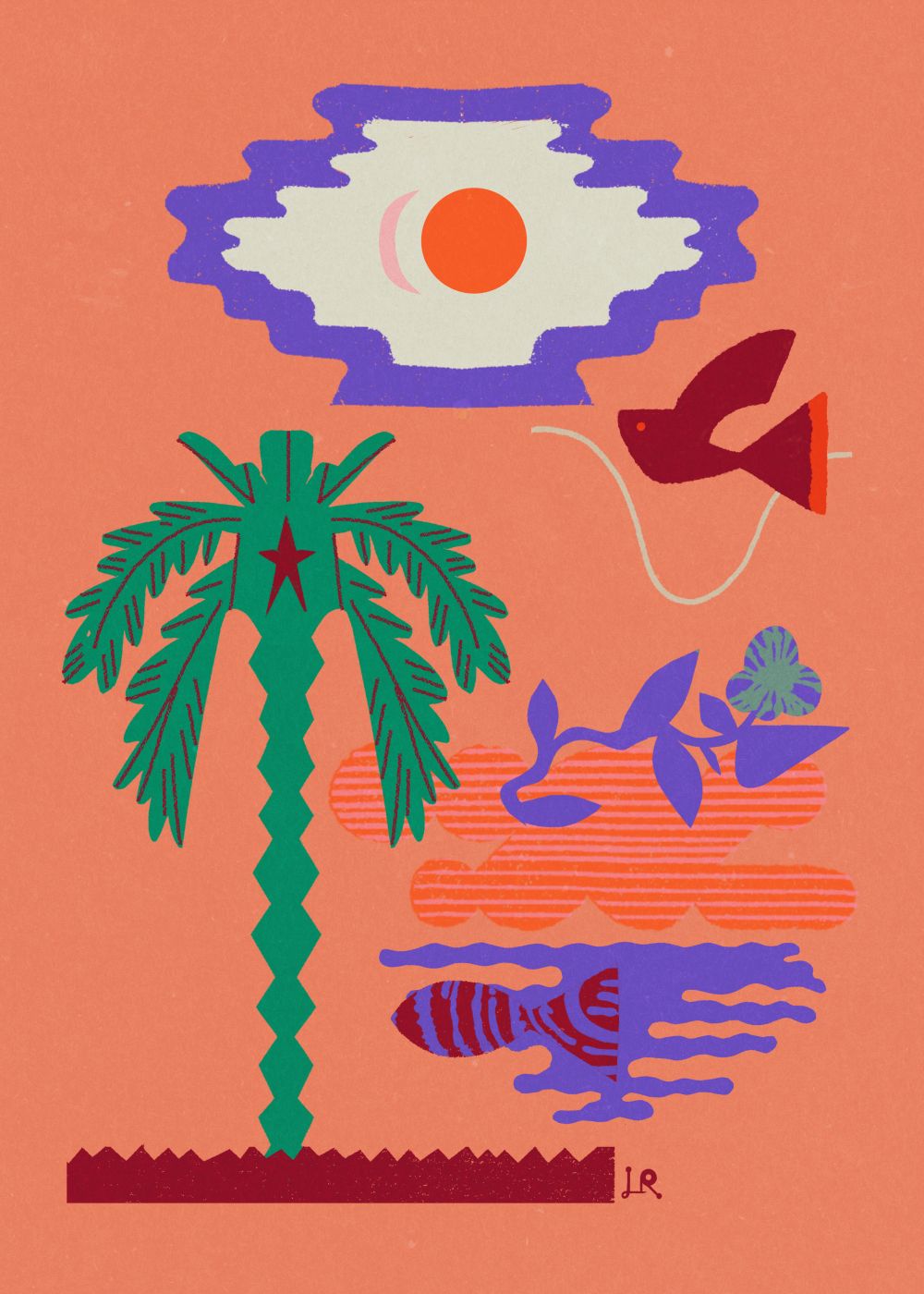 Palmera verano