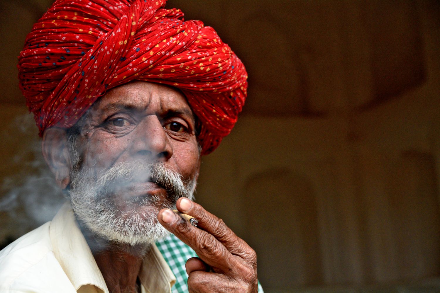 Humo y turbante