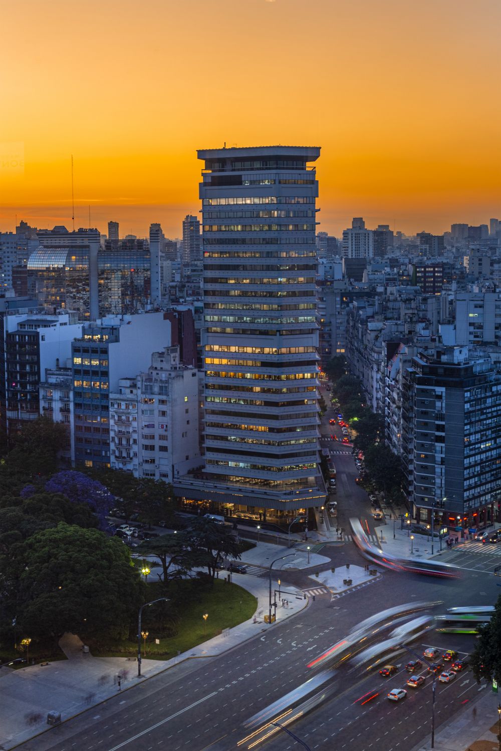 Atardecer en Retiro