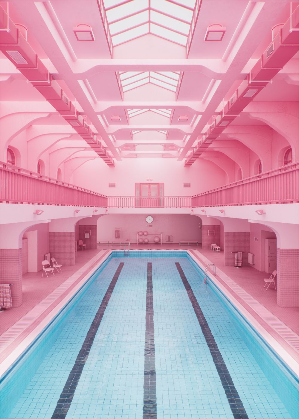 Public Pool - Open Shot