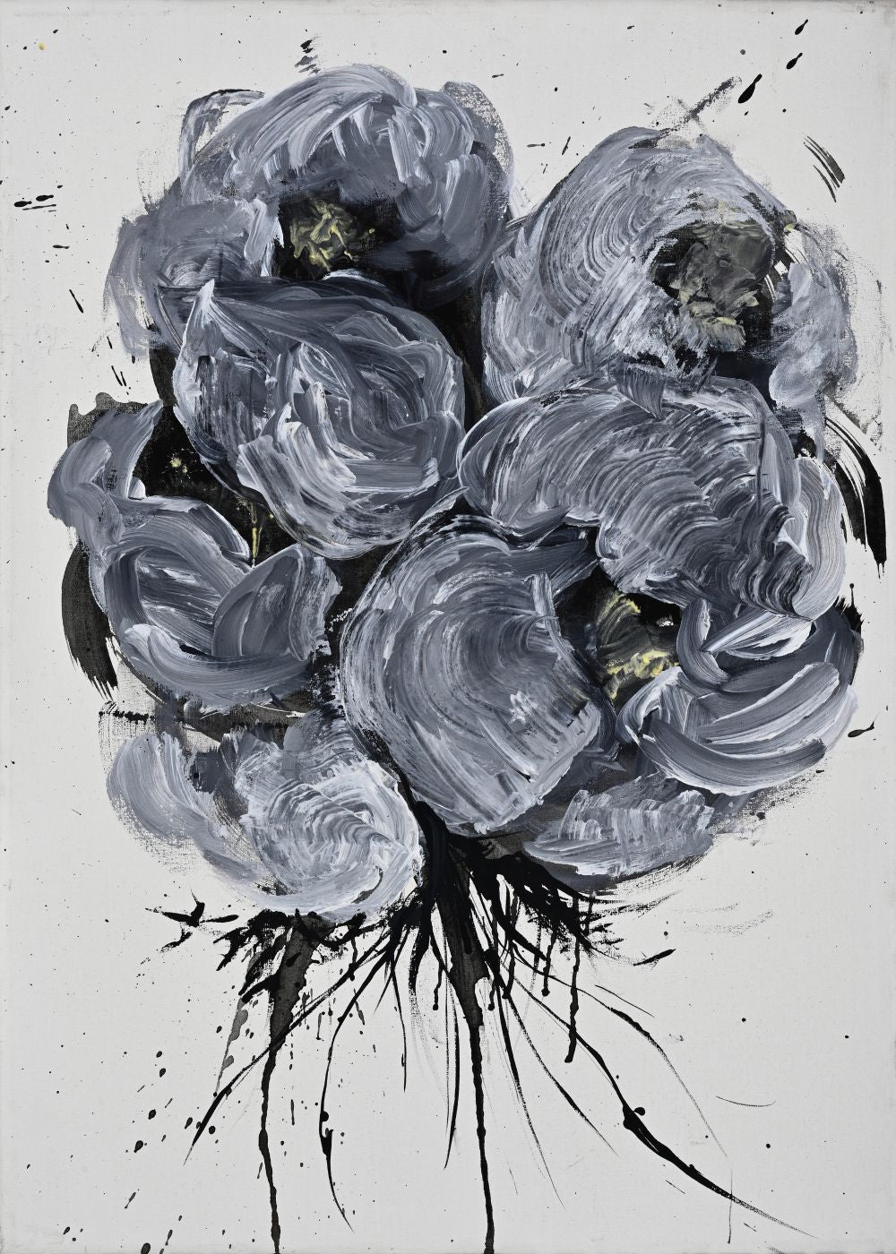 Flores grises I