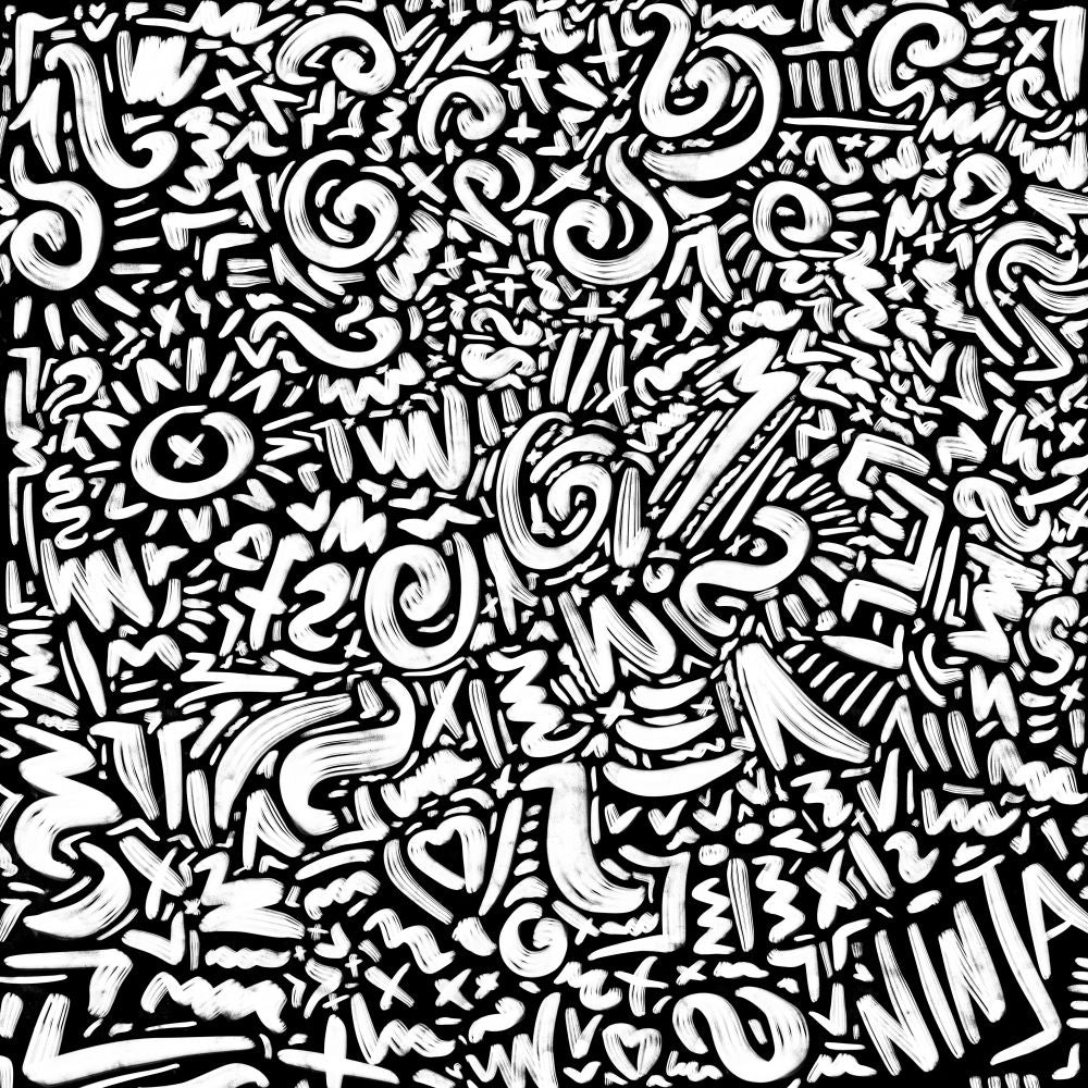 BLACK DOODLE