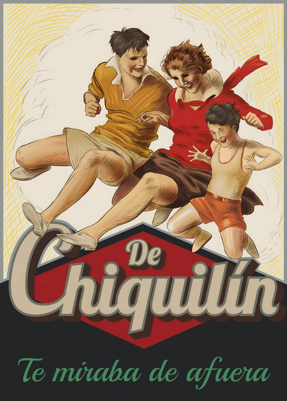 De chiquilín te miraba de afuera