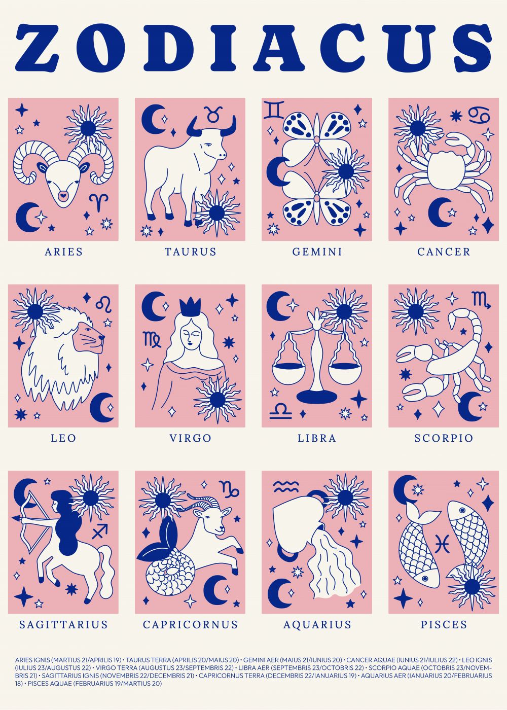 ZODIACUS BLUE II