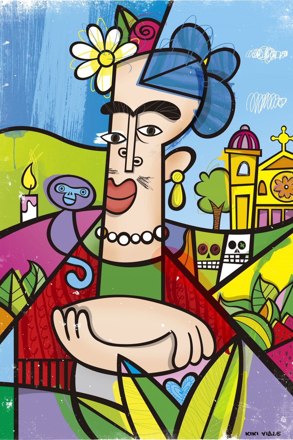 Frida kahlo by kiki