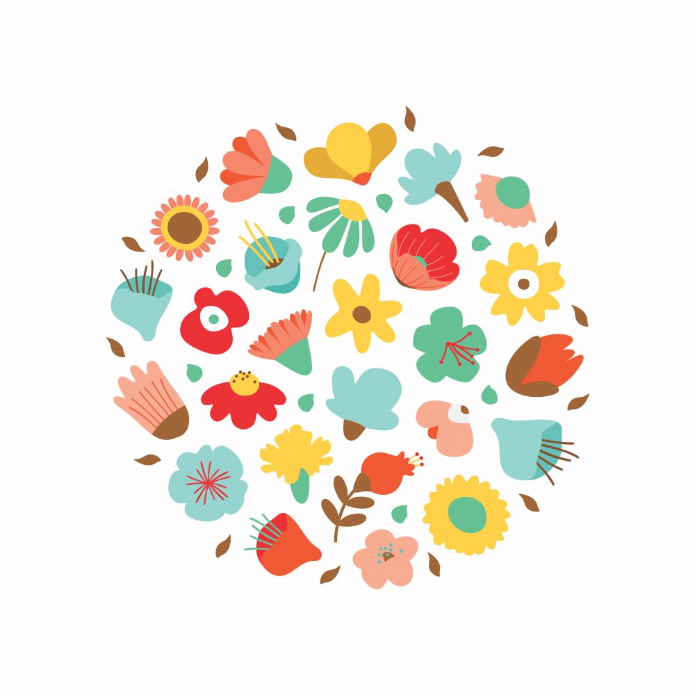 CIRCULO DE FLORES