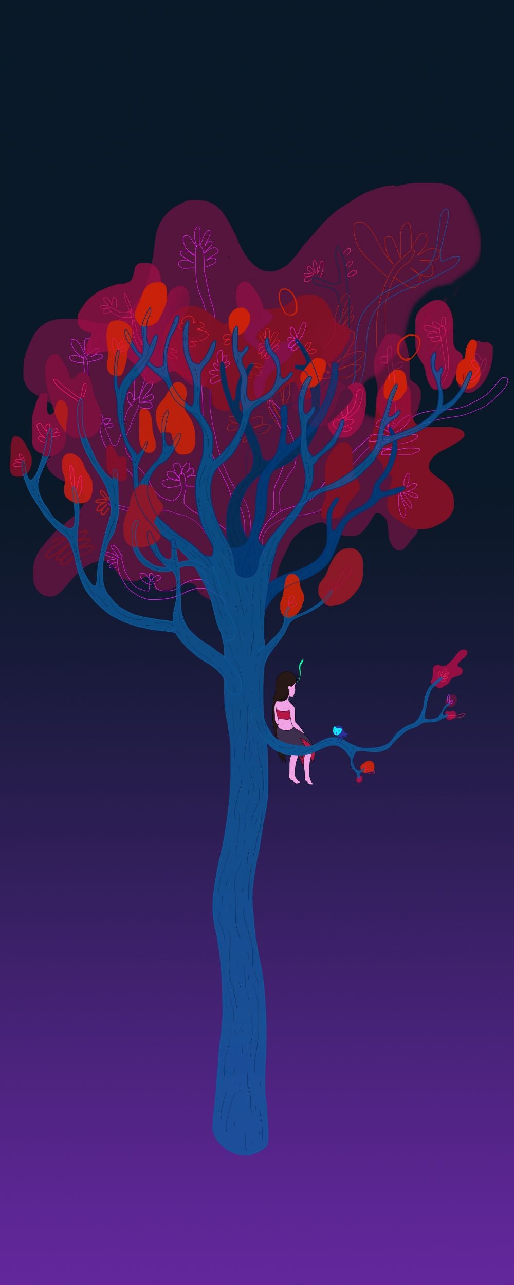 Respirar en el árbol