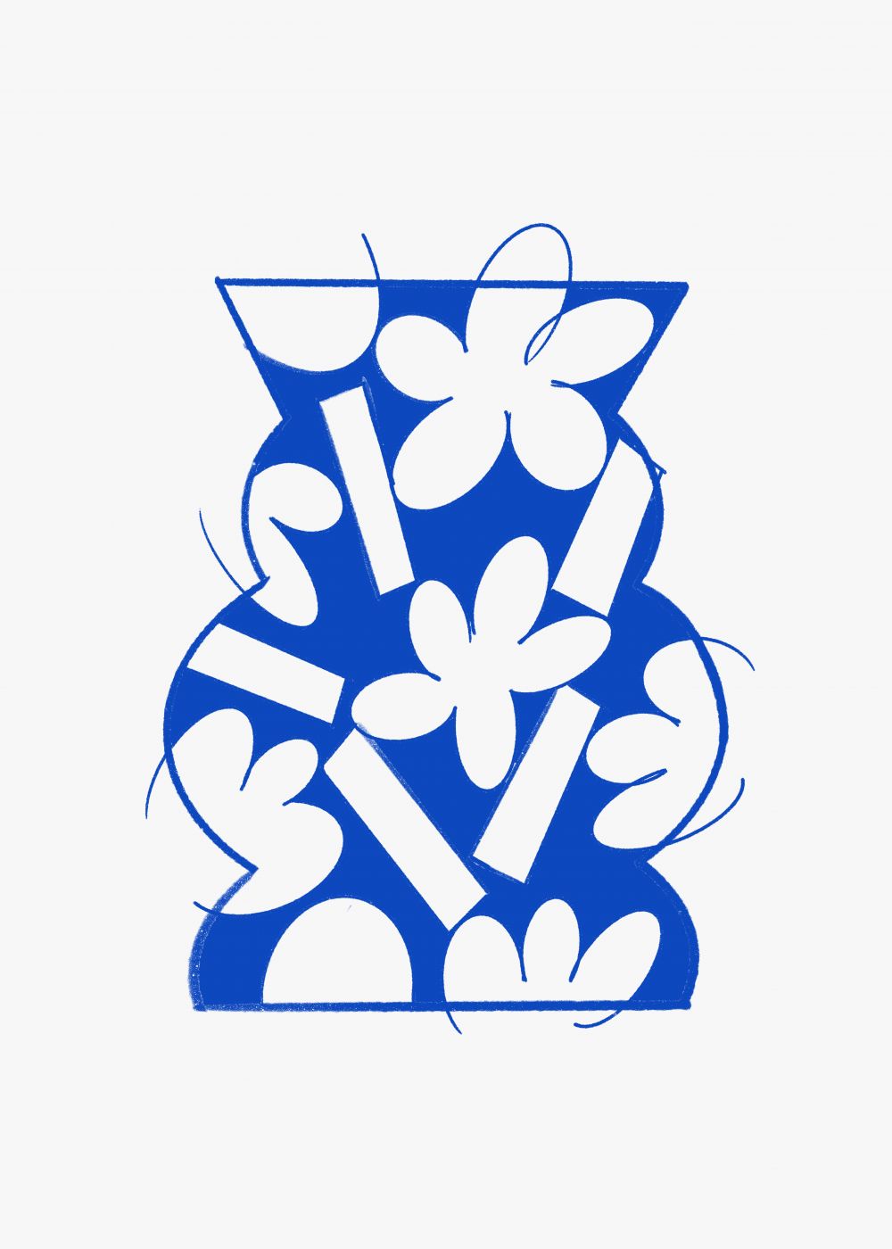 Vase Blue
