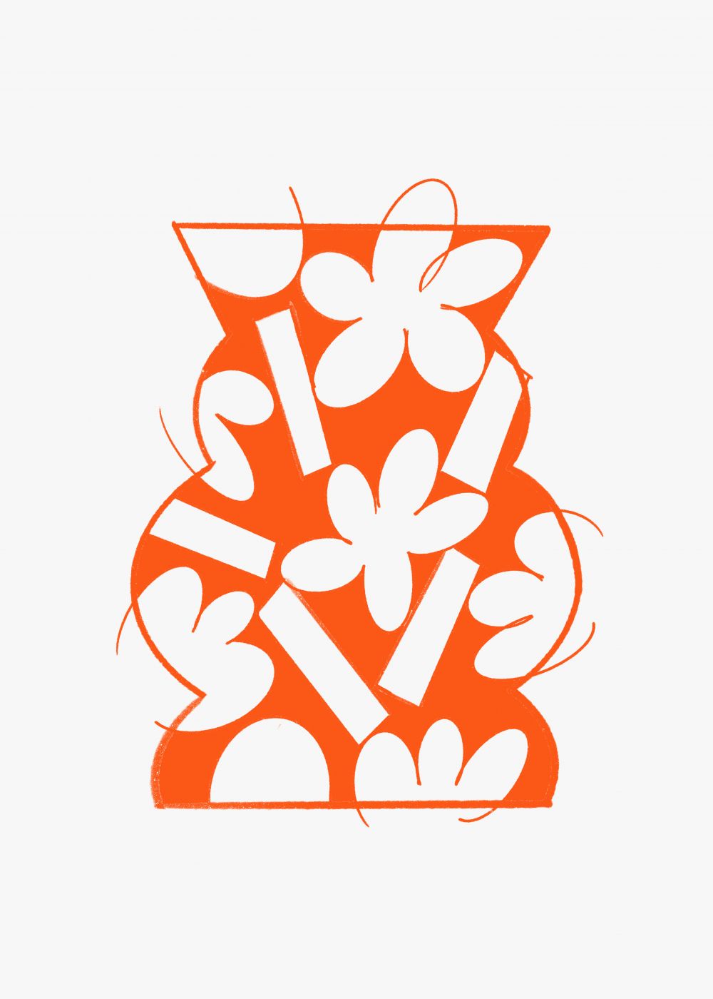 Vase Orange