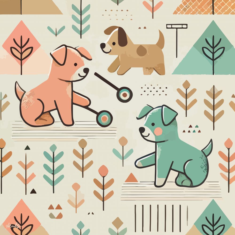 Perros Jugando